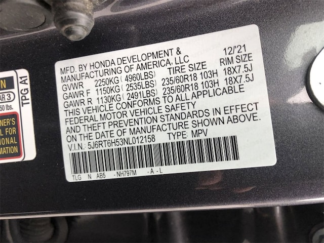 Find 2022 Honda CR-V Hybrid EX for sale