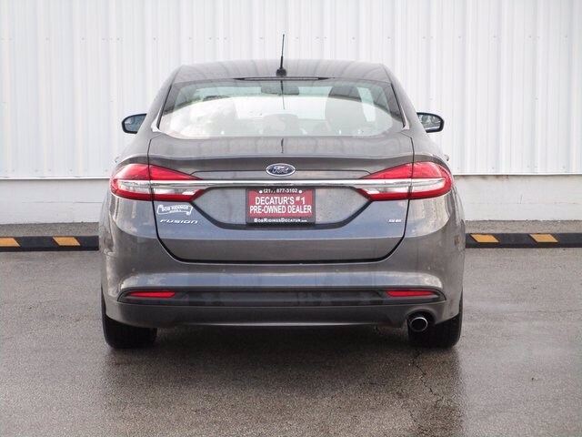 The 2018 Ford Fusion SE